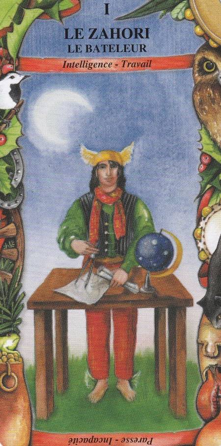 1 Le Zahori Le bateleur Tarot Tzigane