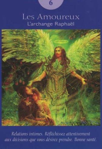 6 les amoureux tarot des anges