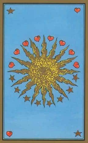Le soleil tarot persan
